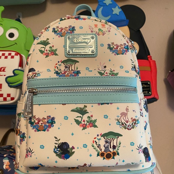 Loungefly Handbags - Loungefly Disney Princess Animals Mini Backpack!! New with Tags !!